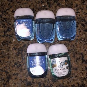 5 Bath and Body Works PocketBac Hand sanitizer